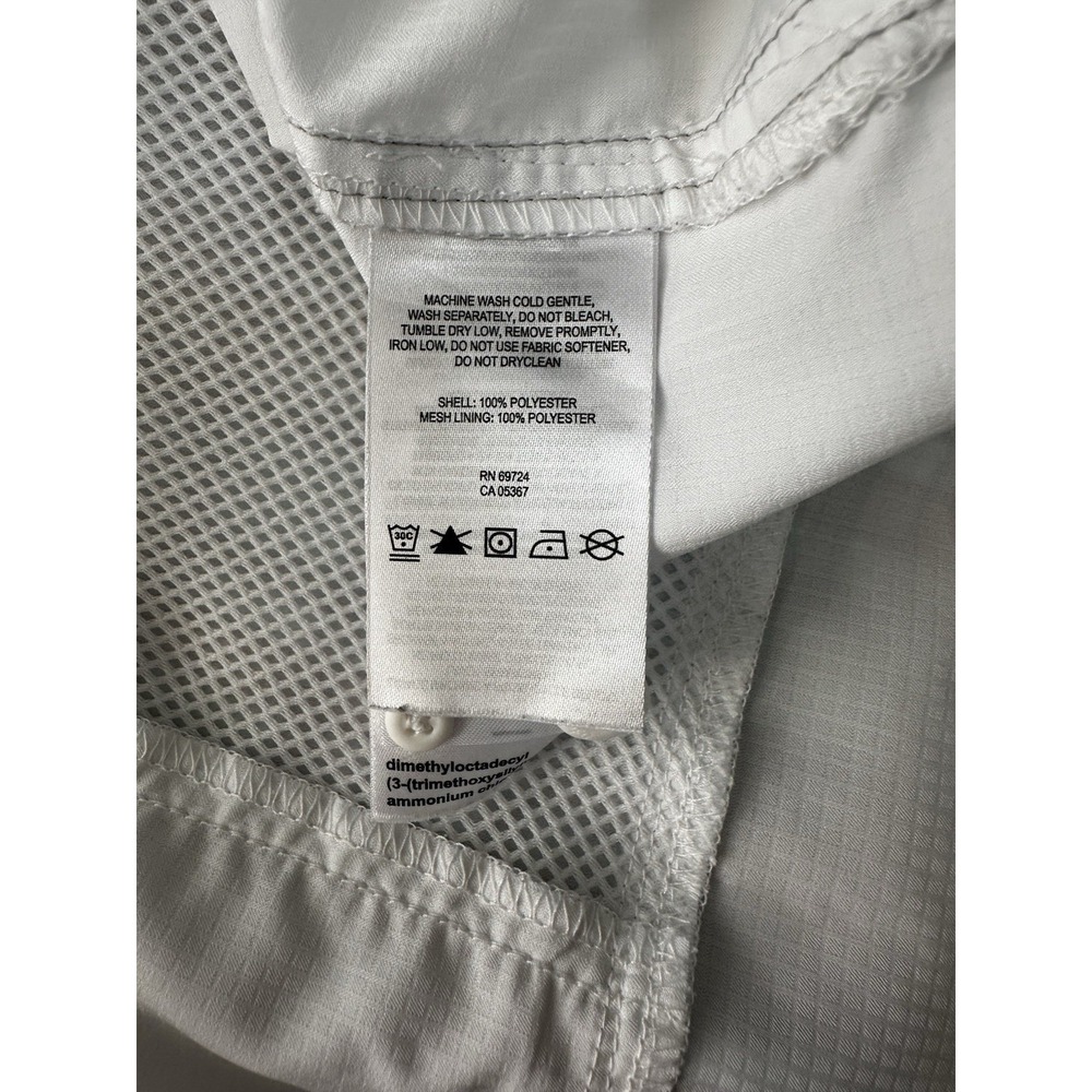 Columbia PFG Shirt Mens 2XL White Button Up Fishing Performance Vented Long Slv - Picture 12 of 14